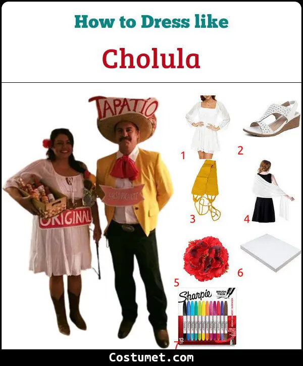 Cholula Costume for Cosplay & Halloween