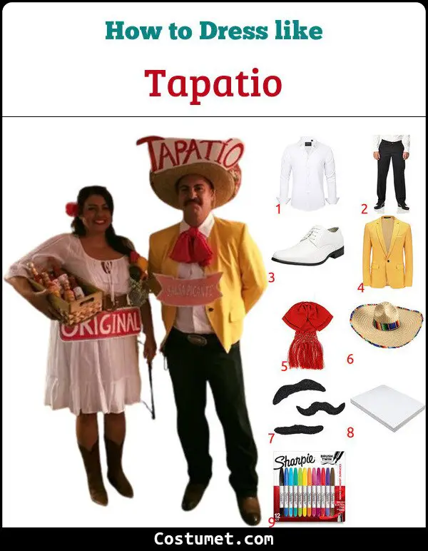 Tapatio Costume for Cosplay & Halloween