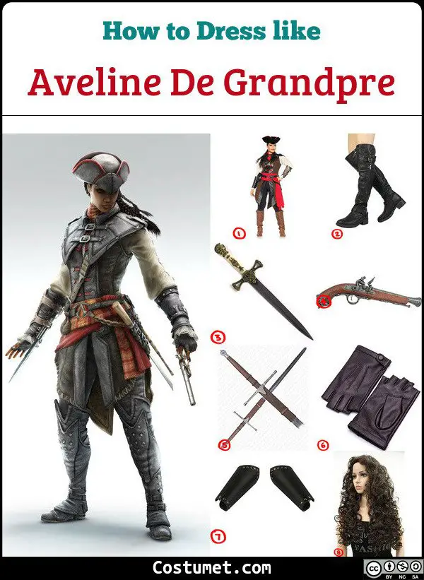 Aveline De Grandpre Costume for Cosplay & Halloween