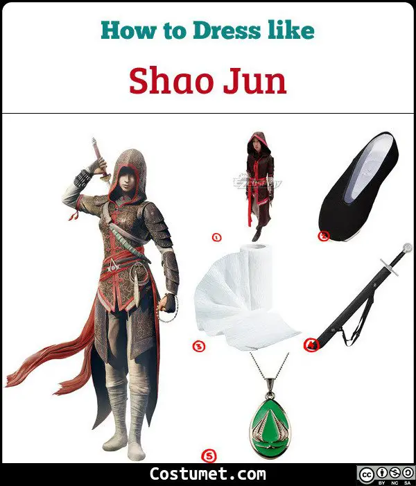 Shao Jun Costume for Cosplay & Halloween