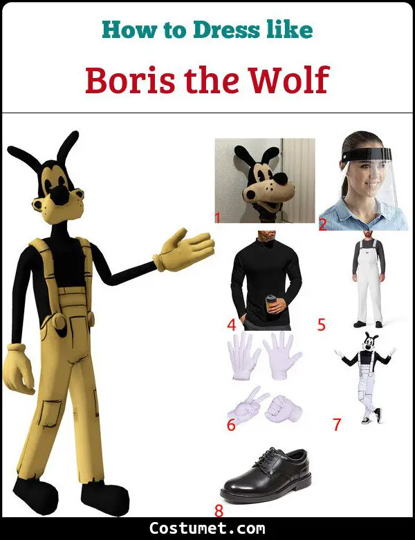 Boris the Wolf Costume for Cosplay & Halloween