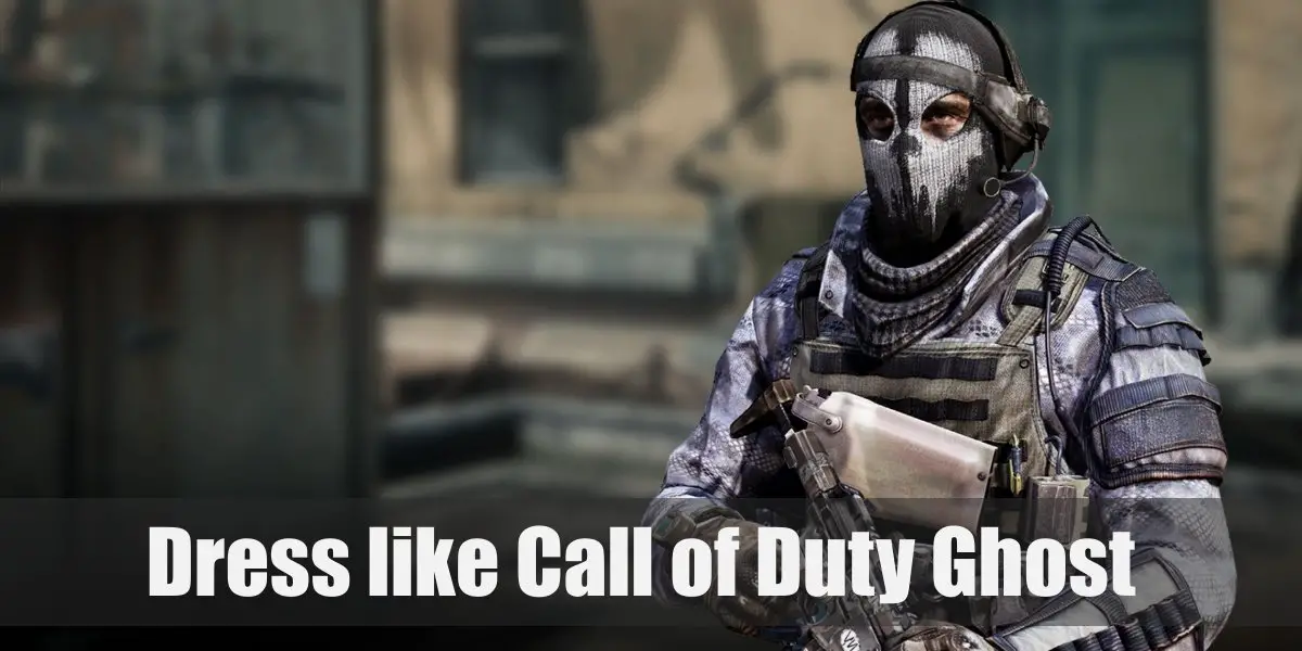 Call of Duty Ghost Costume for Cosplay & Halloween 2022.