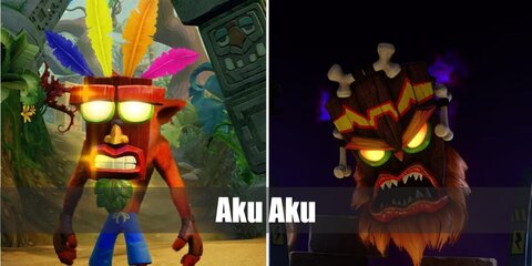 Aku Aku Costume from Crash Bandicoot