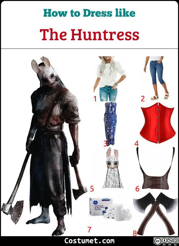 The Huntress Costume for Cosplay & Halloween