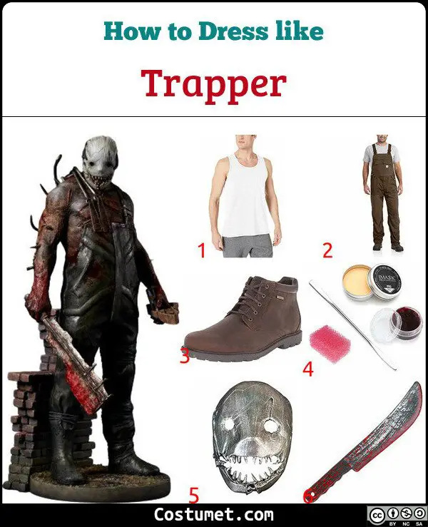 Trapper Costume for Cosplay & Halloween