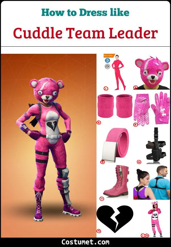 Cuddle Team Leader Costume for Cosplay & Halloween
