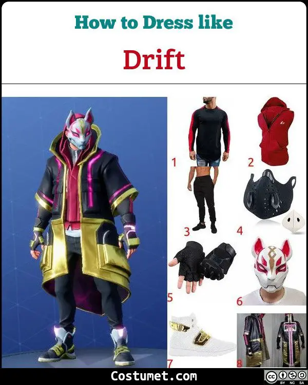 Drift Costume for Cosplay & Halloween