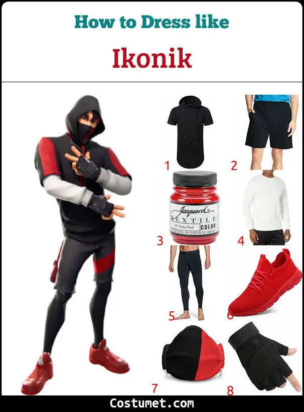 Ikonik Costume for Cosplay & Halloween