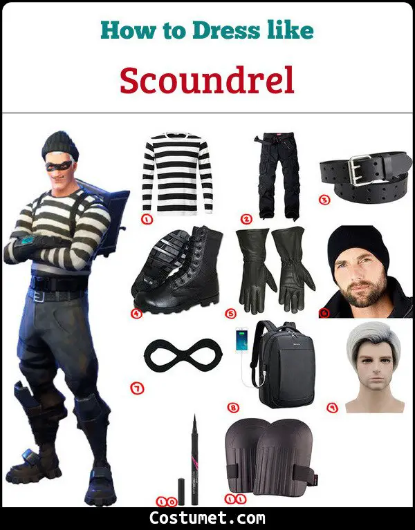 Scoundrel Costume for Cosplay & Halloween