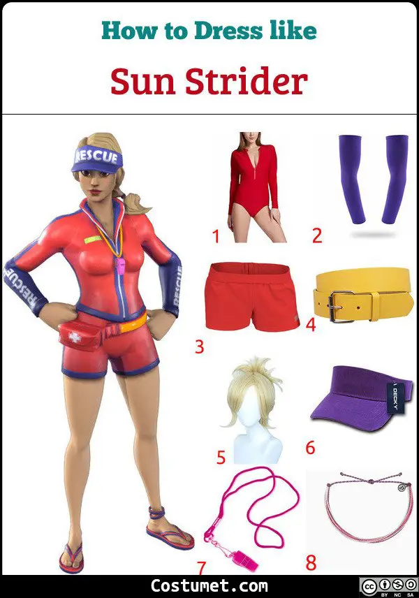 Sun Strider Costume for Cosplay & Halloween