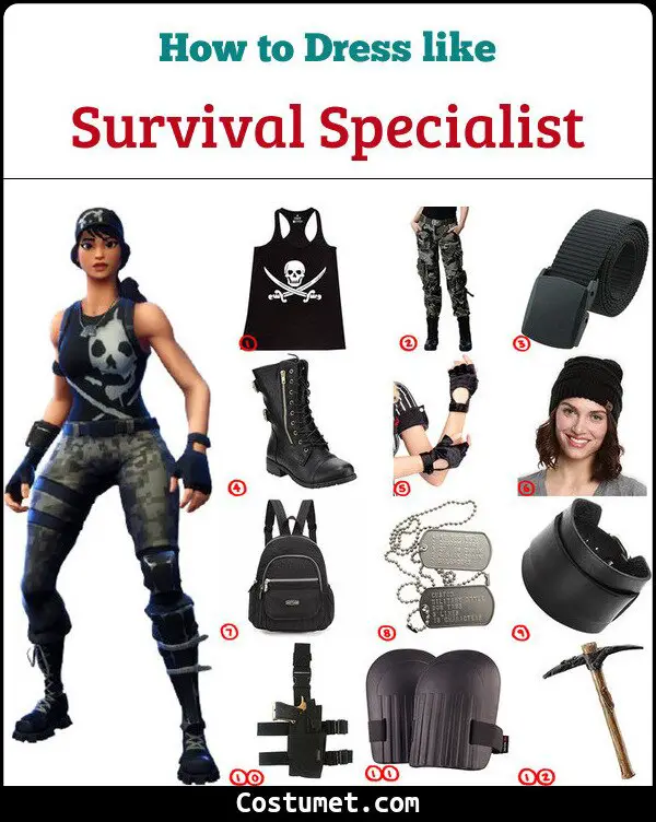 Survival Specialist Costume for Cosplay & Halloween