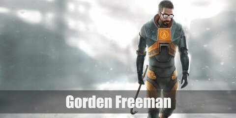  Gordon Freeman’s costume is a grey suit, dark grey armor, black gloves, and brings along his iconic crowbar.