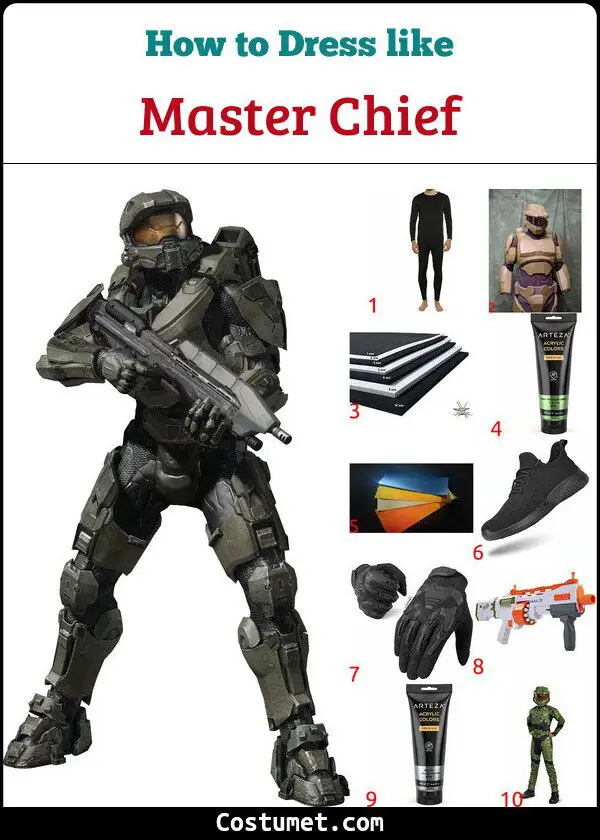 Master Chief Costume for Cosplay & Halloween