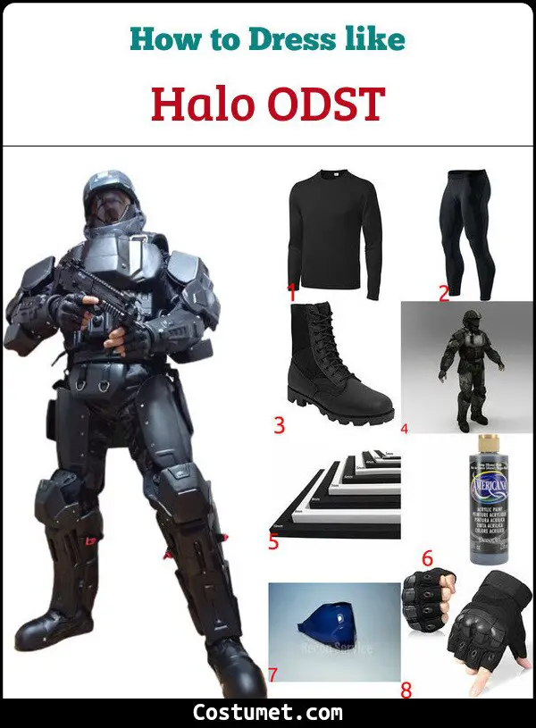 Halo ODST Costume for Cosplay & Halloween