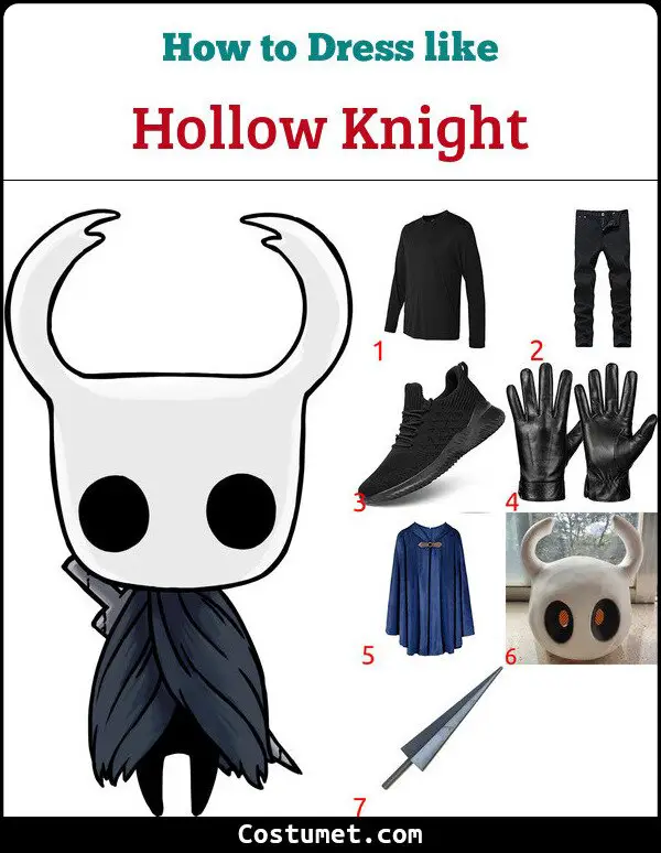 Hollow Knight Costume for Cosplay & Halloween