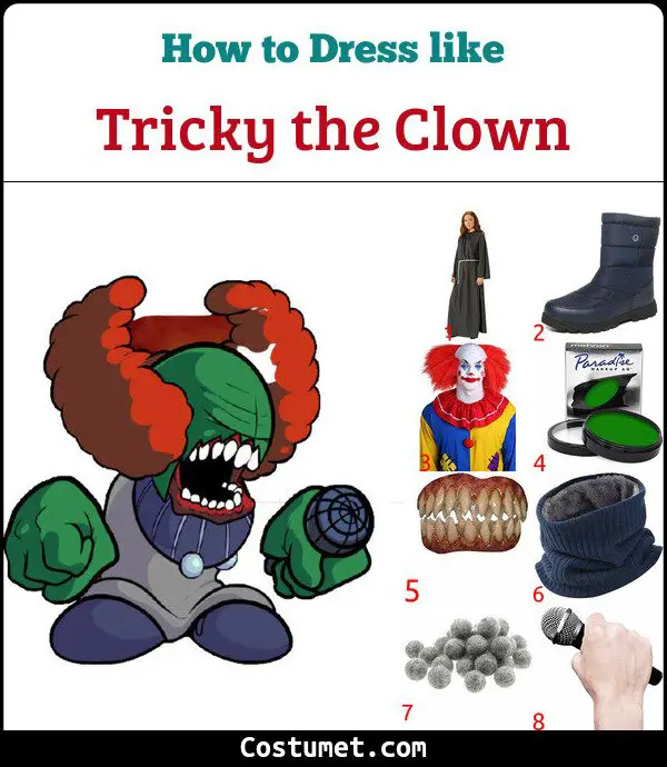 Tricky the Clown Costume for Cosplay & Halloween