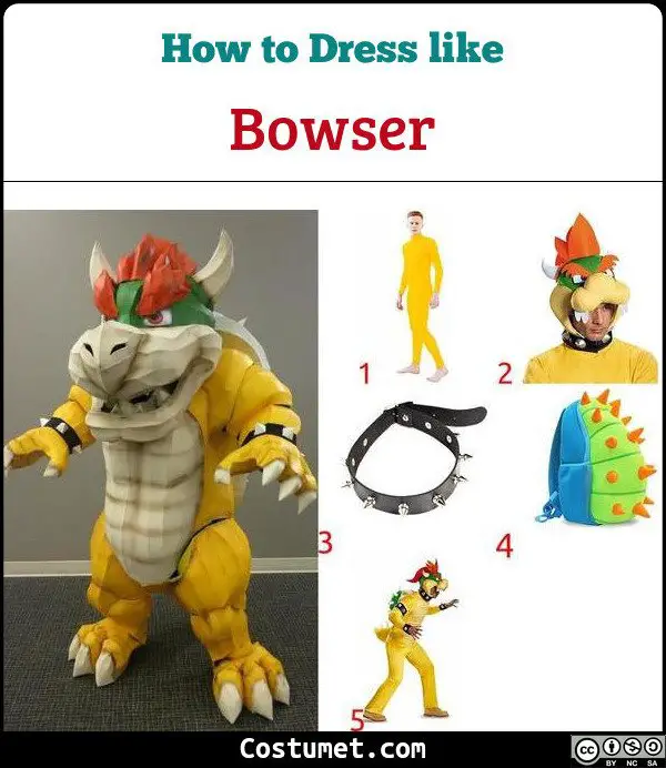 Bowser Costume for Cosplay & Halloween