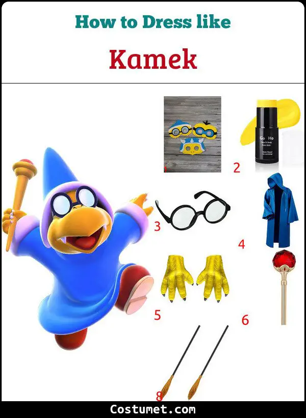 Kamek Costume for Cosplay & Halloween