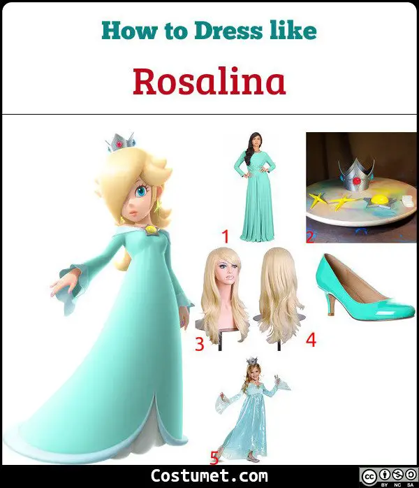 Rosalina Costume for Cosplay & Halloween