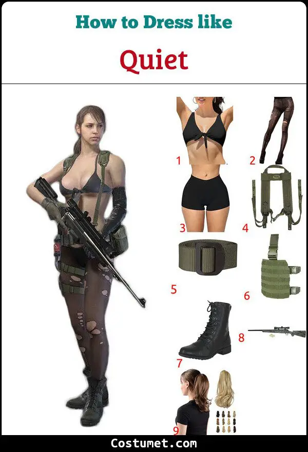 Quiet Costume for Cosplay & Halloween