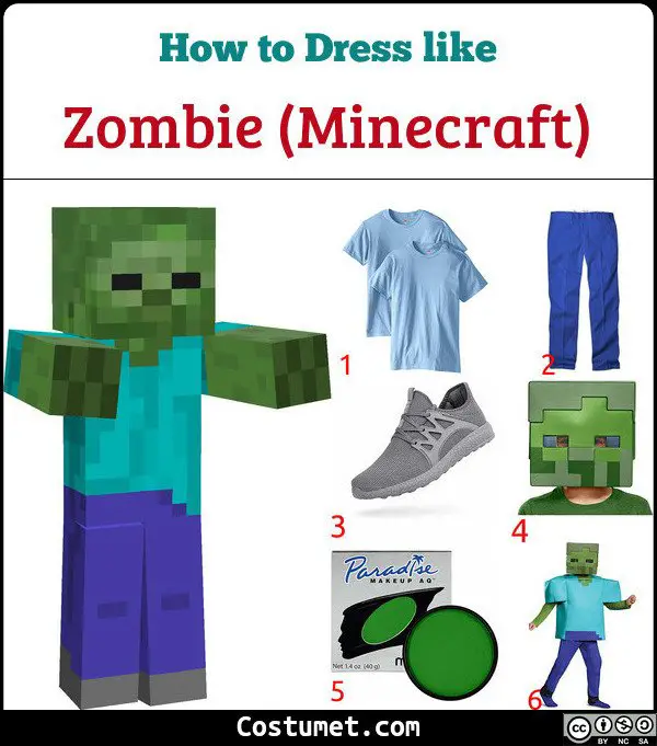 Zombie Costume for Cosplay & Halloween