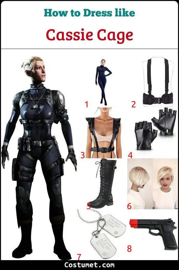 Cassie Cage Costume for Cosplay & Halloween