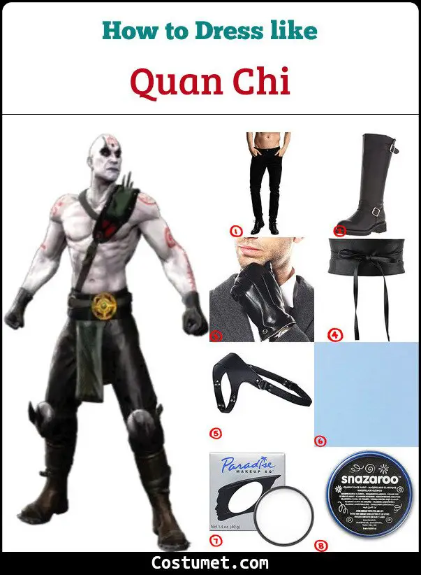 Quan Chi Costume for Cosplay & Halloween