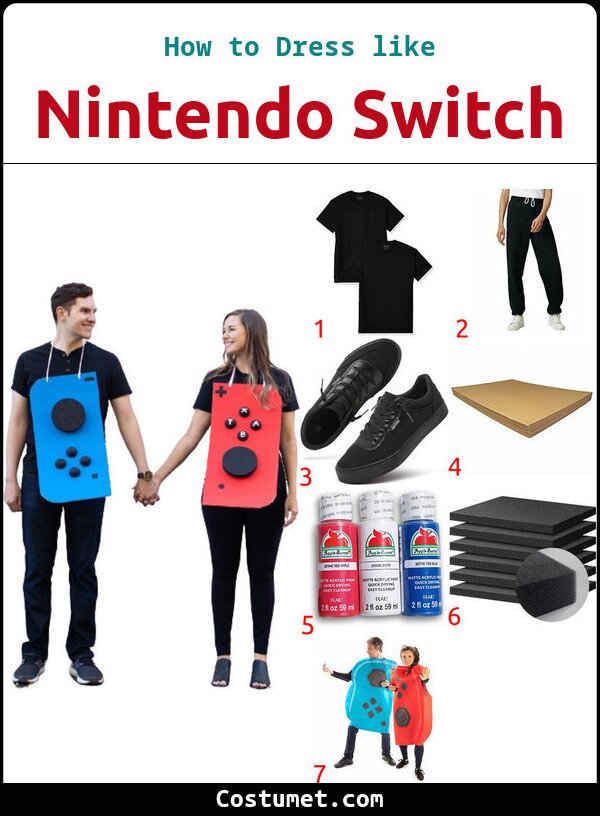 Nintendo Switch Costume for Cosplay & Halloween