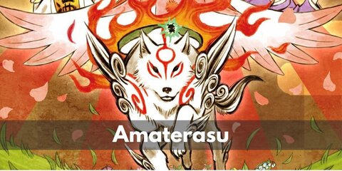 Amaterasu from Okami's Costume