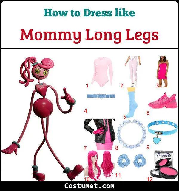 Mommy Long Legs Costume for Cosplay & Halloween