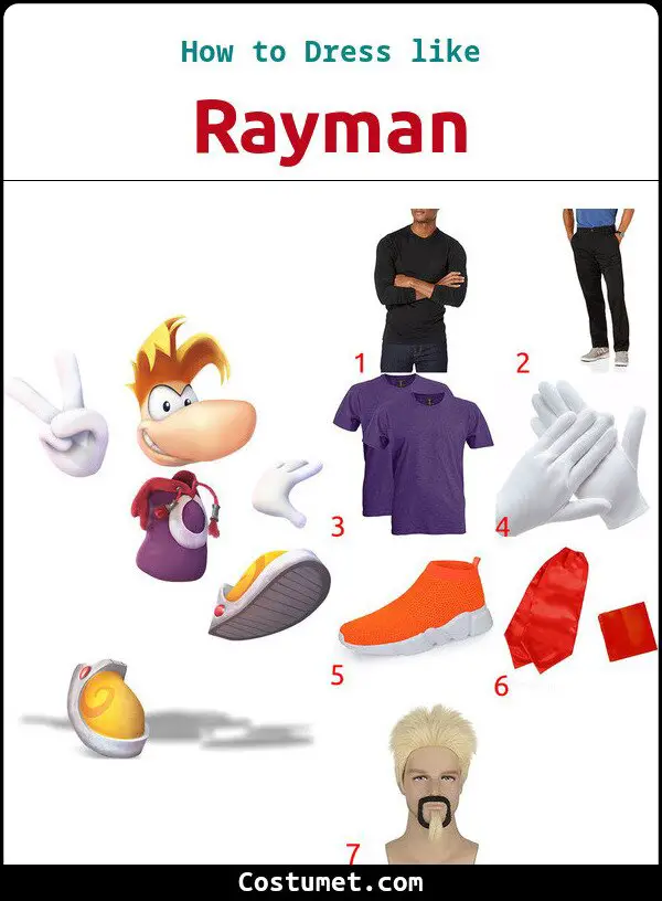 Rayman Costume for Cosplay & Halloween
