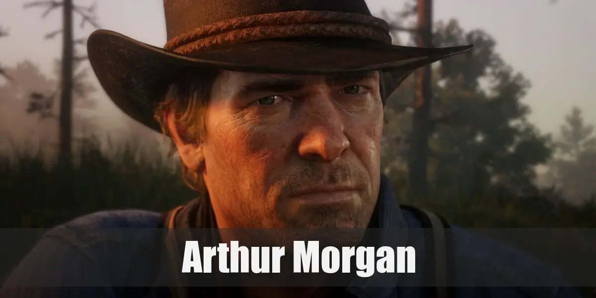 Men Red Dead Hat Cosplay Redemption 2 Cowboy Rockstar Game Arthur Morgan Costume