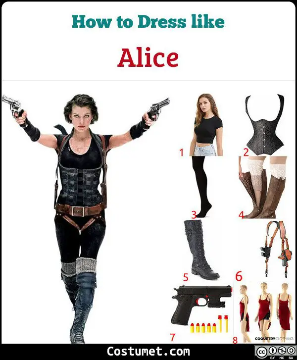 Alice Costume for Cosplay & Halloween