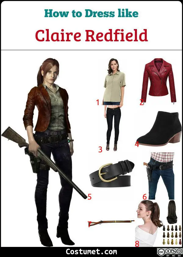 Claire Redfield Costume for Cosplay & Halloween