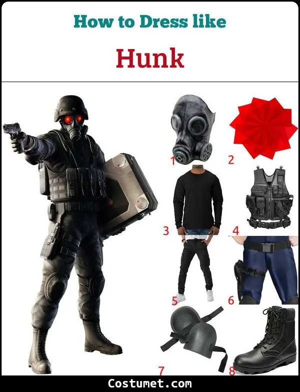 Hunk Costume for Cosplay & Halloween