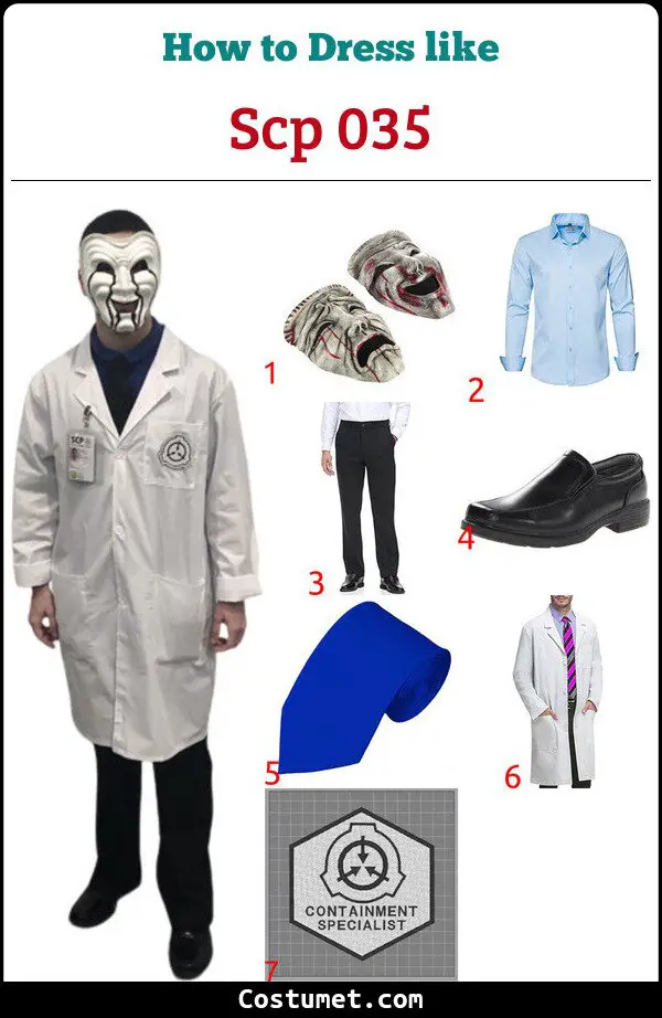 Scp 035 Costume for Cosplay & Halloween