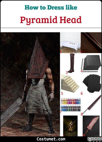  Mtxc Silent Hill Cosplay Pyramid Head Broadsword Black :  Clothing, Shoes & Jewelry