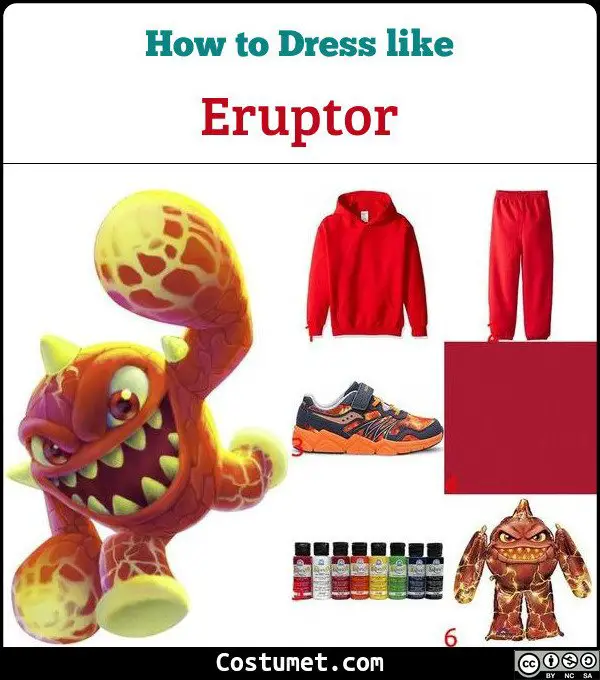 Eruptor Costume for Cosplay & Halloween