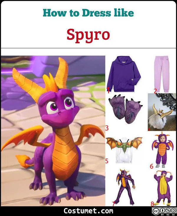 Spyro Costume for Cosplay & Halloween