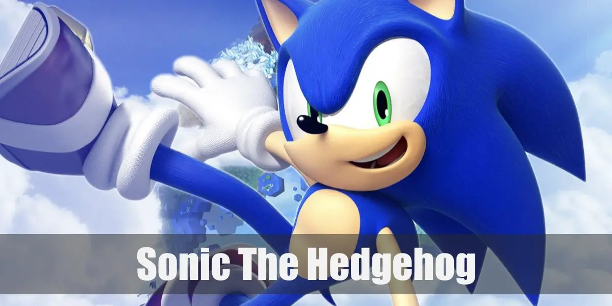 sonic the hedgehog gloves and shoes