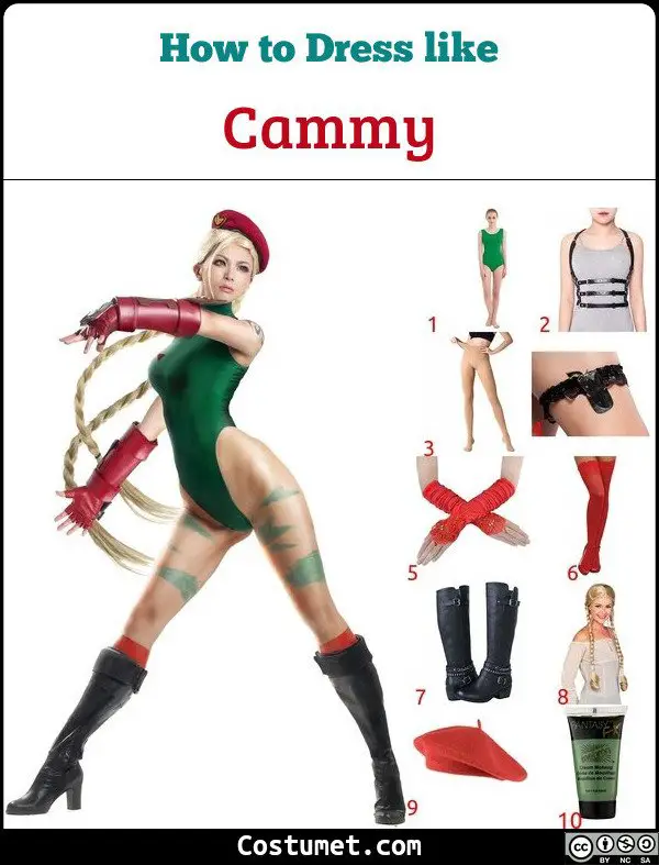 Cammy Costume for Cosplay & Halloween