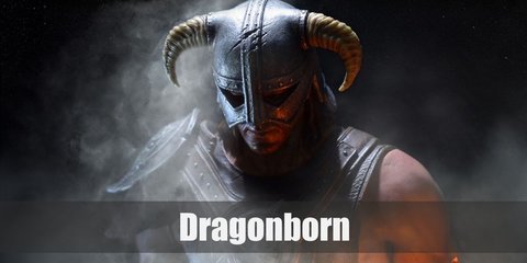  The Last Dragonborn costume is similar to Nordish outfits. He wears a lot of fur clothing, iron armor, and a horned iron helmet.  