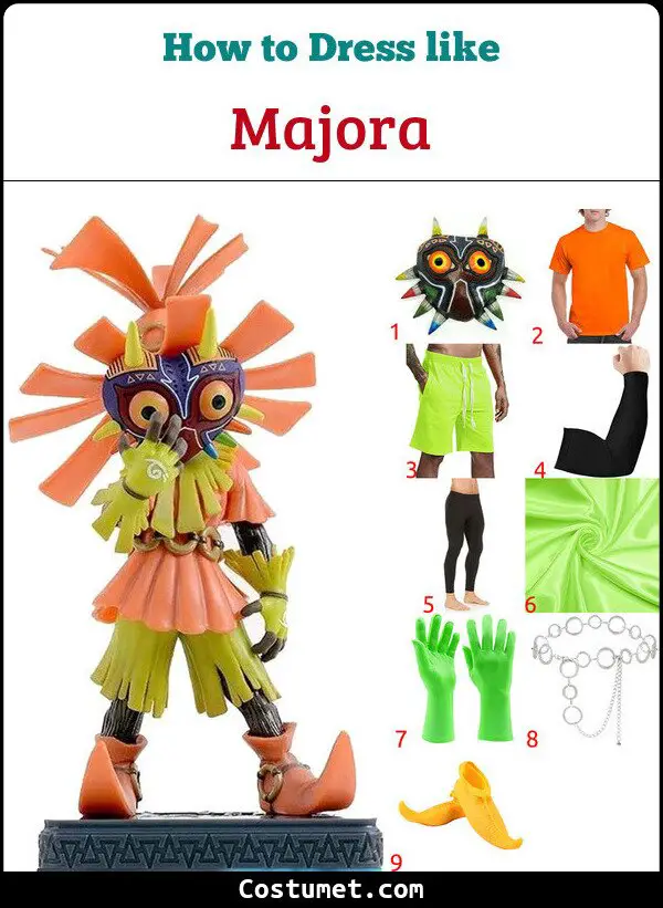 Majora Costume for Cosplay & Halloween