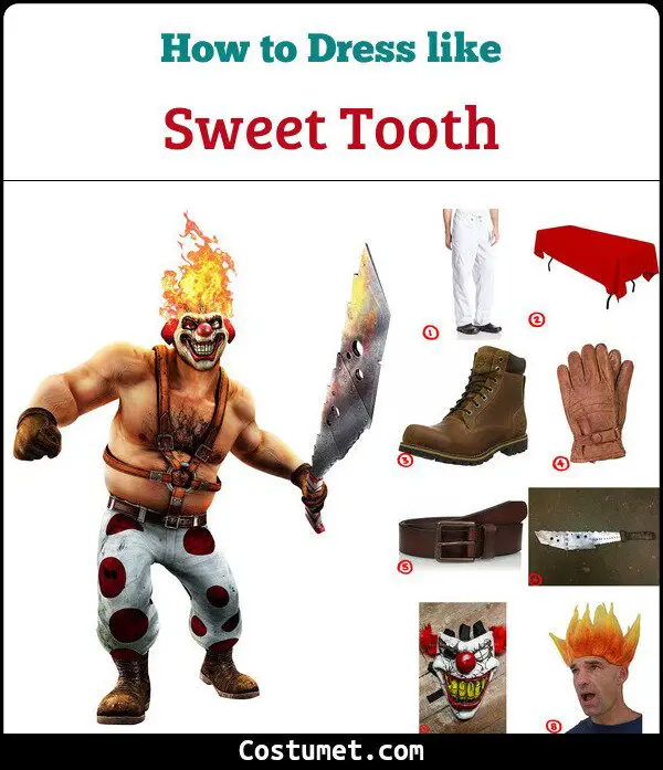 Sweet Tooth Costume for Cosplay & Halloween