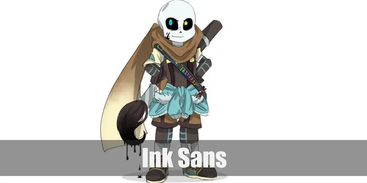 Ink Sans Undertale Costume For Cosplay Halloween 21