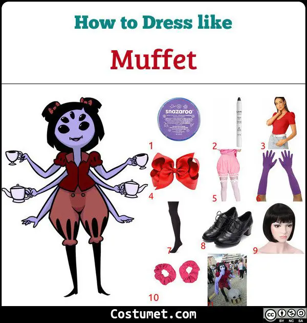 Muffet Costume for Cosplay & Halloween