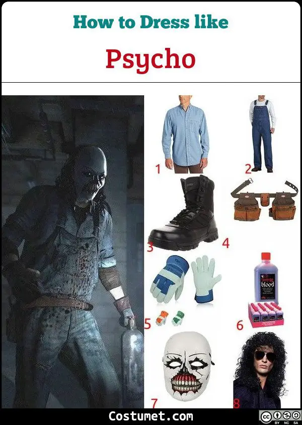 Psycho Until Dawn Costume for Cosplay & Halloween