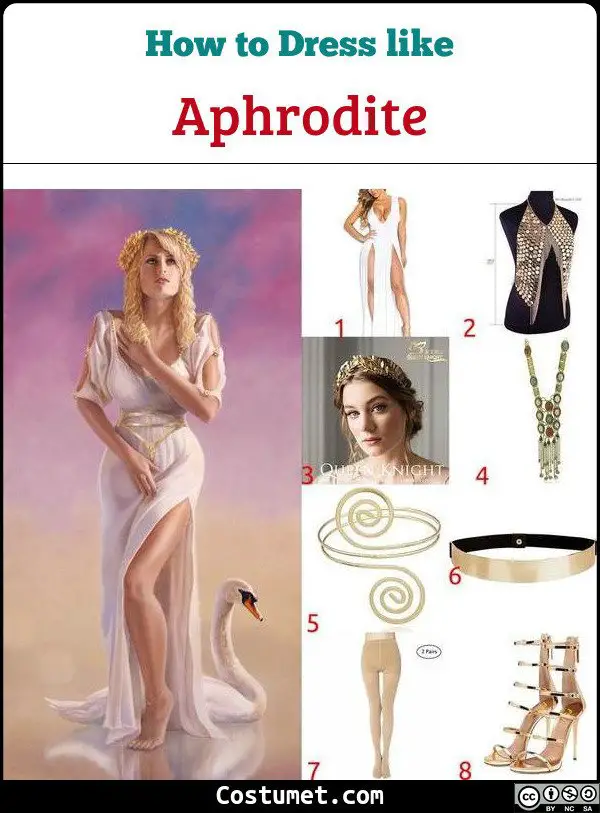 Aphrodite Costume for Cosplay & Halloween