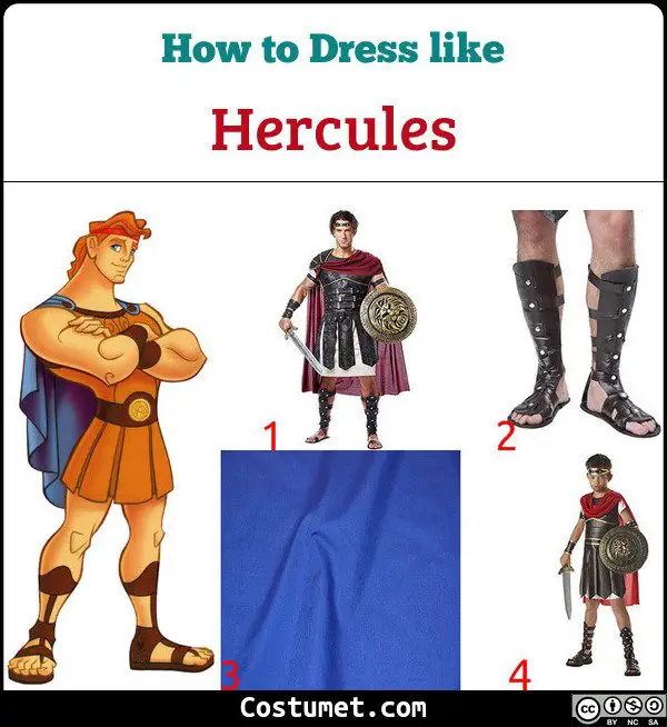 Hercules Costume for Cosplay & Halloween