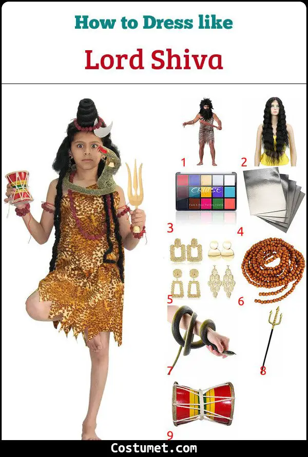 Lord Shiva Costume for Cosplay & Halloween